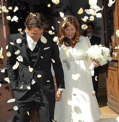 roger federer wedding photo.